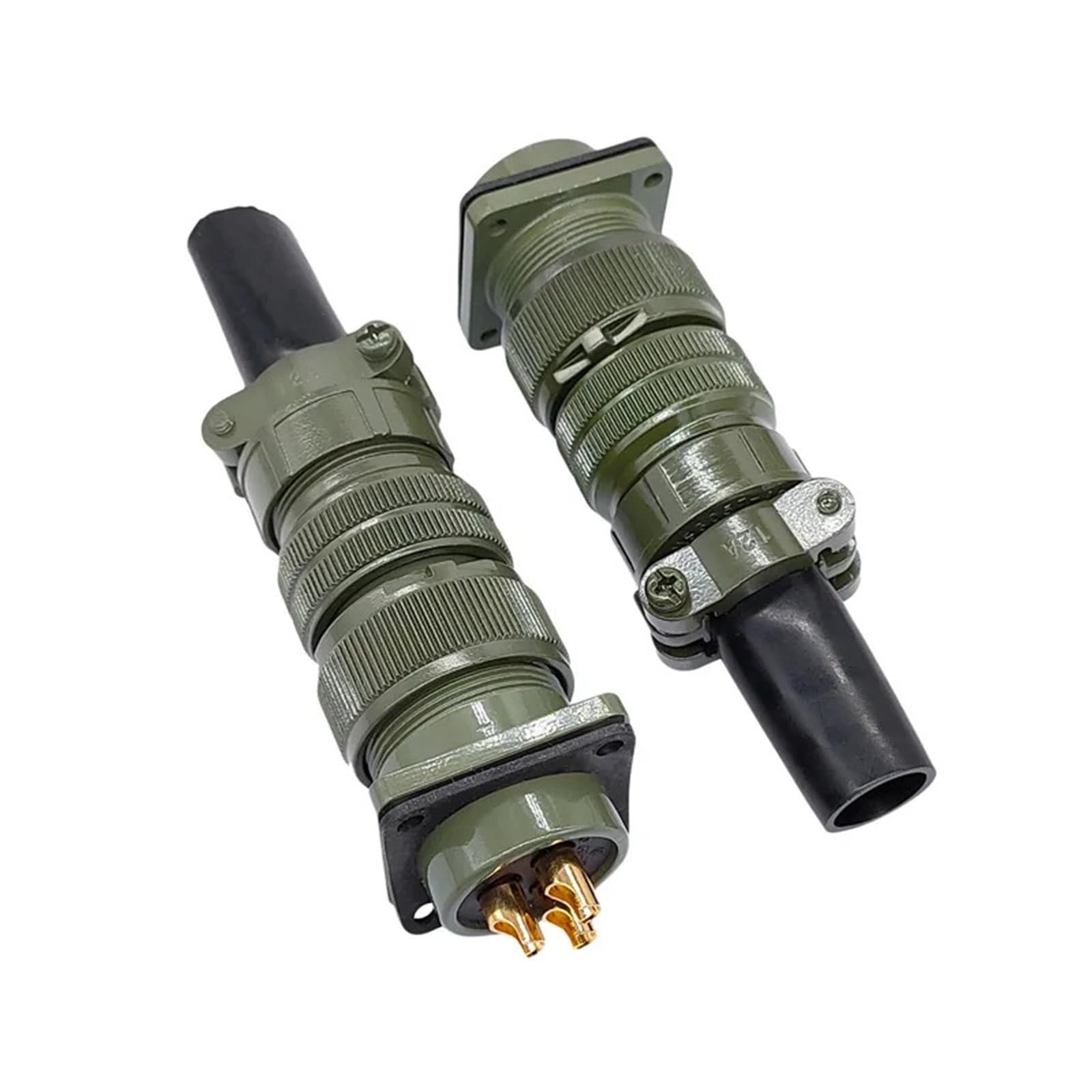 Conector militar MIL-C 5015 MS3108 angular 20-4S circular de 1 unidad 7