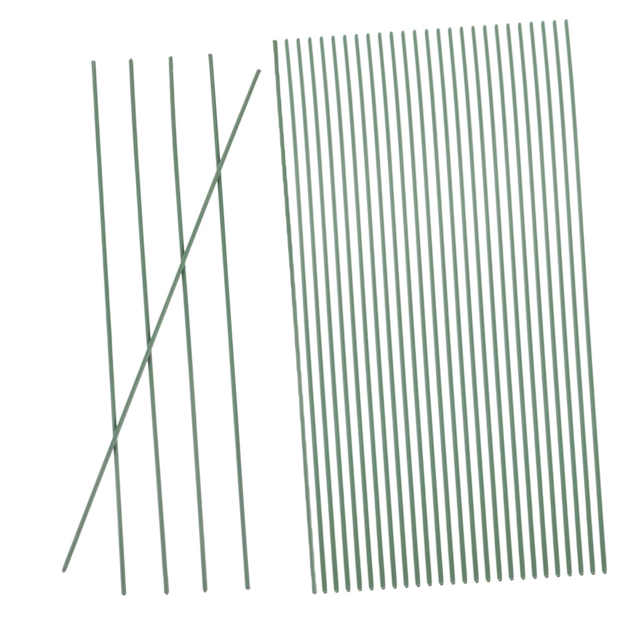 Cabilock DIY Flower Making Kit Pcs Iron Wire Stems for Weddings Parties and Home Decor