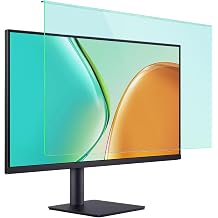 23.6 Inch Green Blue Light Filter Screen Protector for Computer Monitor   Hanging Type Anti-Glare Acrylic Eye Protection Panel, Removable Design for 23.8 Inch169 LED LCD DisplayGreen Blue