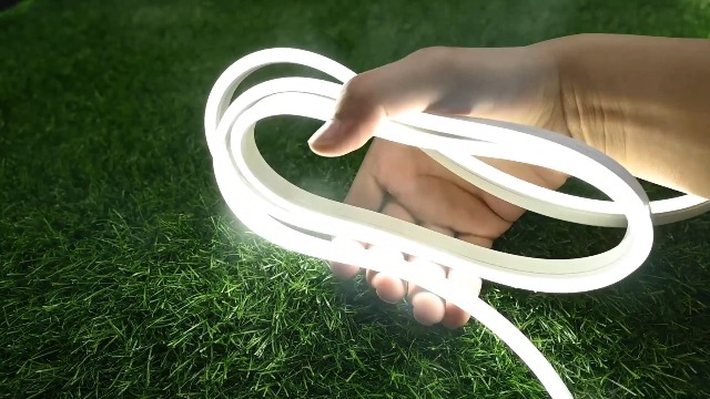 Image of Neon Rope Lights, Dimmable LED Strip Light, Cool White, 32.8ft