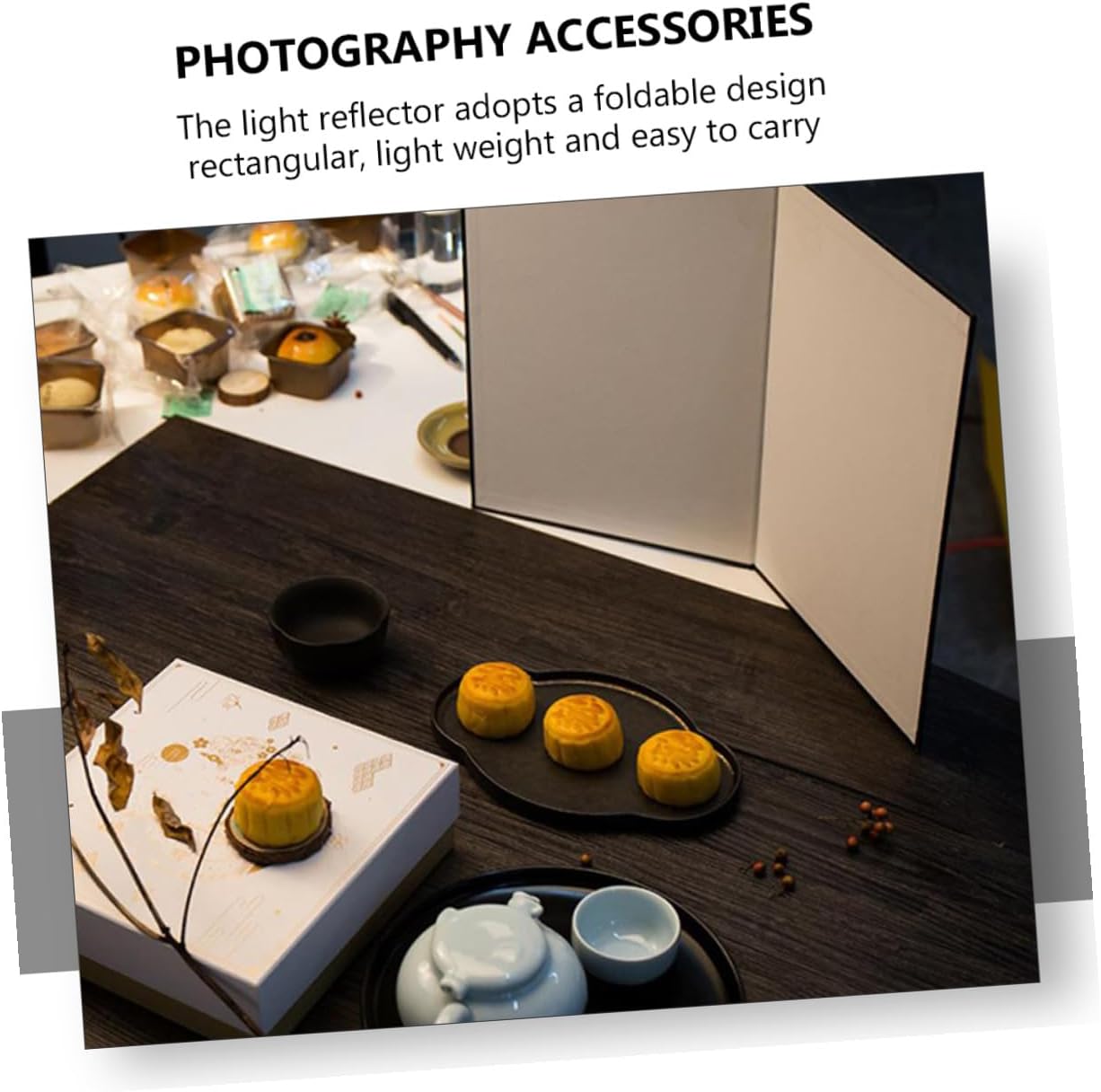 2 Pack Foldable Photography Reflector Board A4 for Macro Lighting