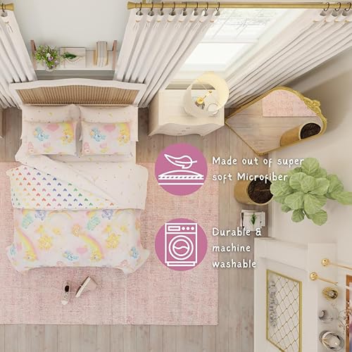 Miniatura 144 de Franco - Juego de ropa de cama coleccionable Nintendo Donkey Kong, 5 piezas, edredón reversible supersuave y juego de sábanas con funda, tamaño Rojo