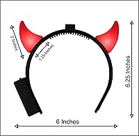 Vista 4 de blinkee Cuernos de diablo iluminados