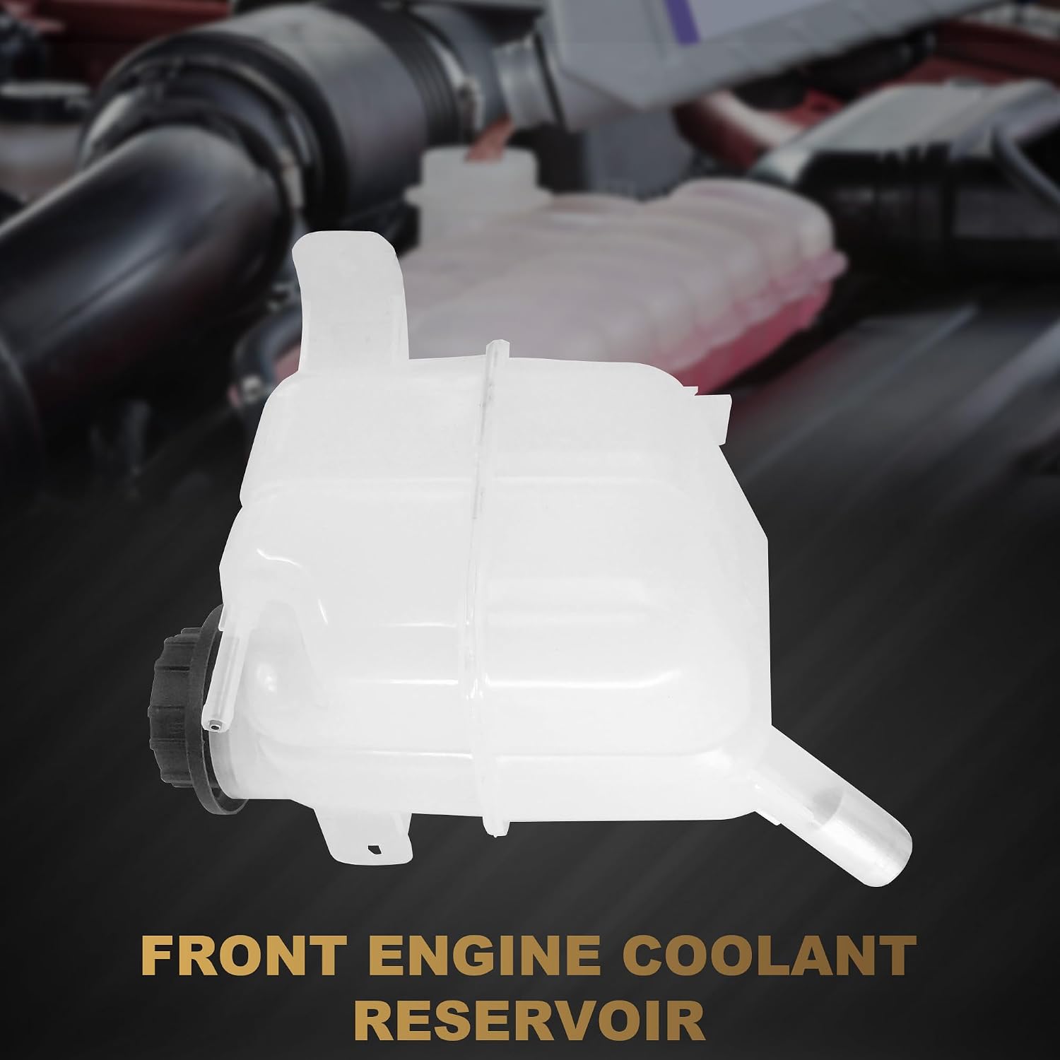 PartsFlow 603-353 Engine Coolant Reservoir Tank With Cap For 2007-2015 Ford Edge For 2007-2015 Lincoln MKX 9T4Z8A080A