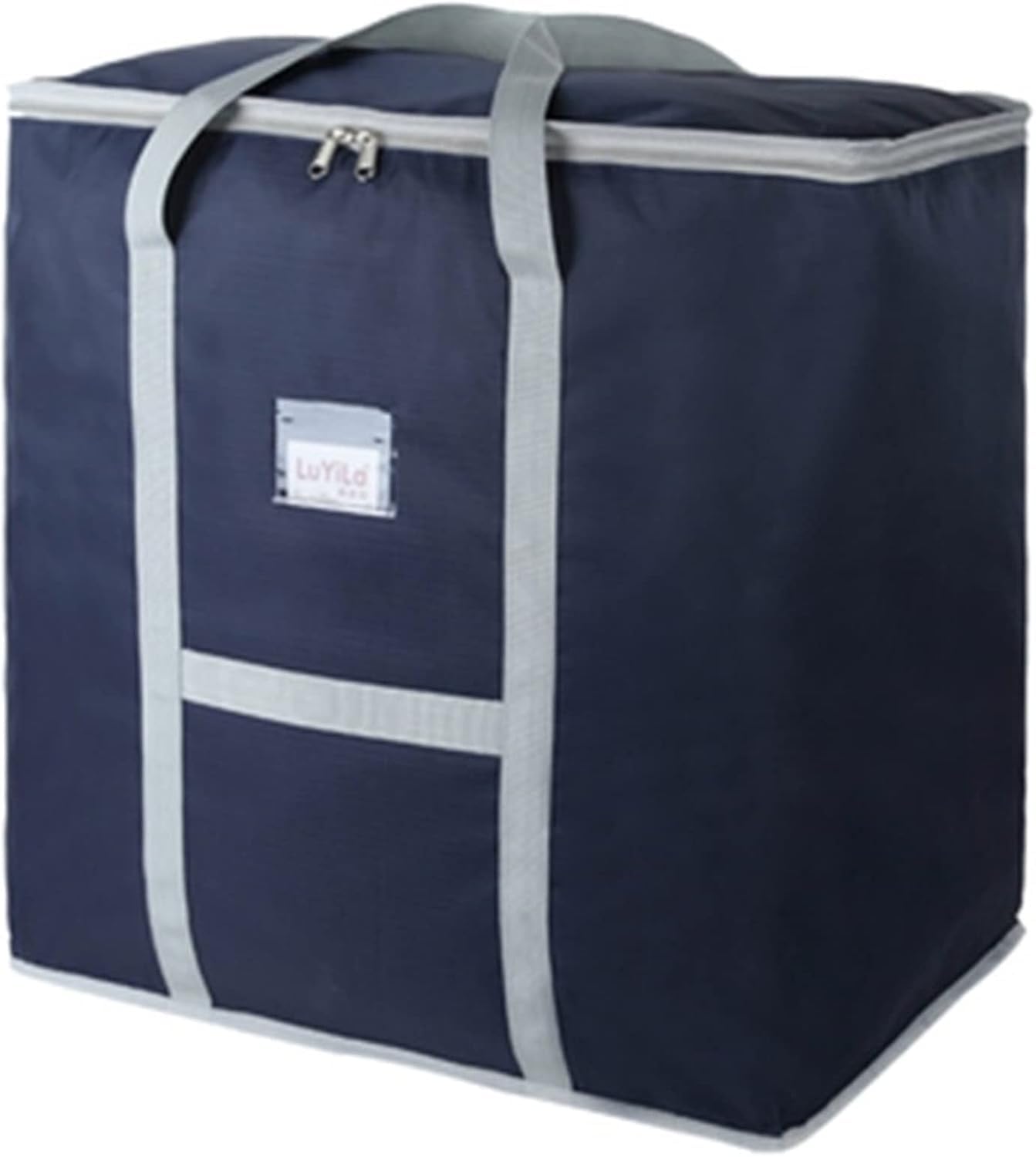 Borsa Portaoggetti da Viaggio Borsa Portaoggetti per Trapunte Domestiche Borsa Portaoggetti Portatile Ispessita per Vestiti Borsa Portaoggetti per Traslochi, Blue, 45x40x50cm