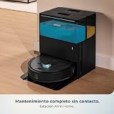 Cecotec Robot Aspirateur et Laveur de Sols avec Base d'Auto-vidage et App Conga X50 X-Treme. Navigation Laser, 15000Pa, Autonomie 240min, Serpillières Élevables, Base avec 3 Réservoirs - 6