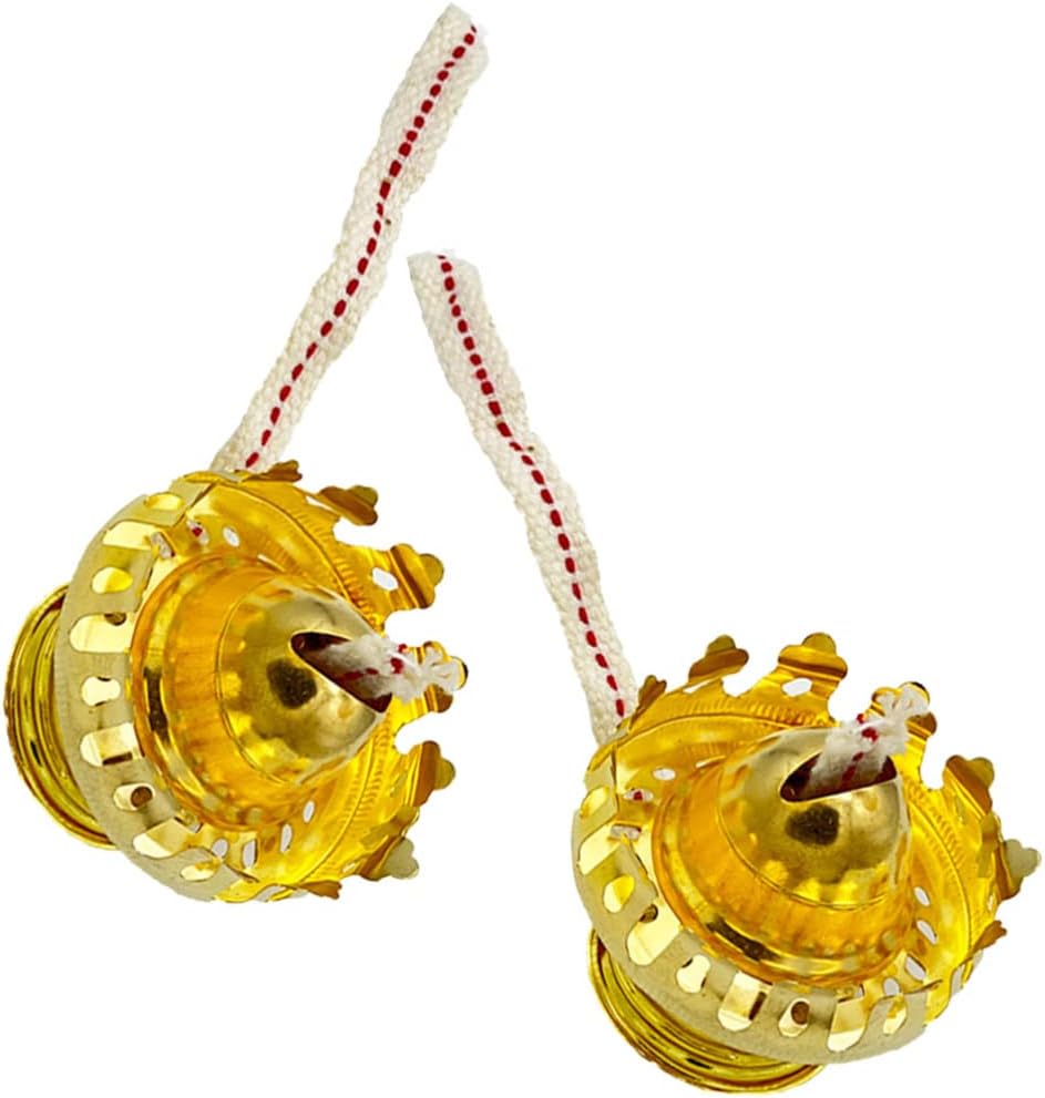 SEWACC 2 Sets Kerosene Oil Lamp Burner Chimney Wick