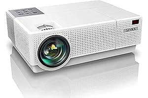 YABER Y30 5G WiFi Bluetooth Projector: Cinematic 1080P Entertainment for Indoor/Outdoor Thrills