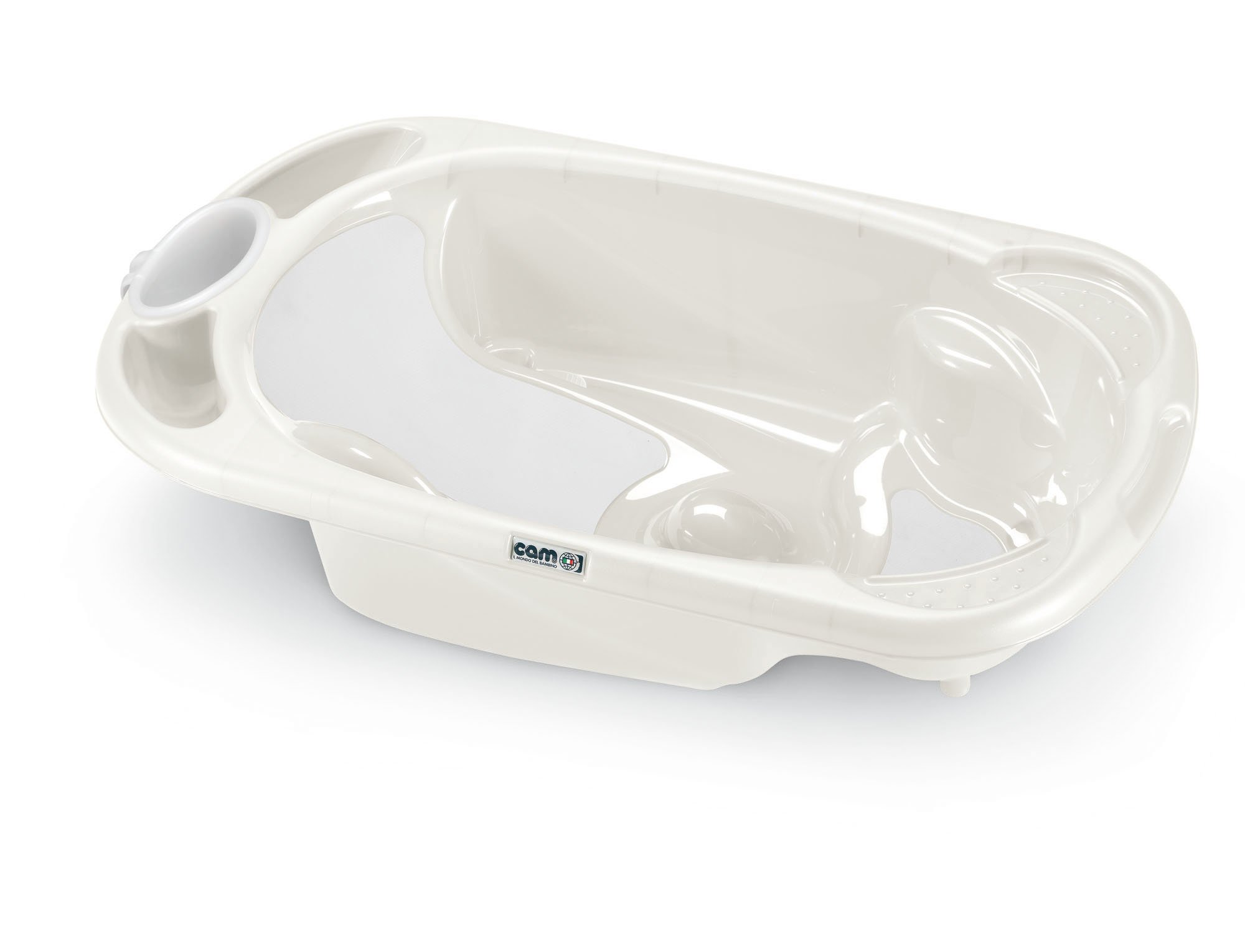 CAM C 090 U37 Baden Baby Bad Badewanne Bianco Perlato 36/U28