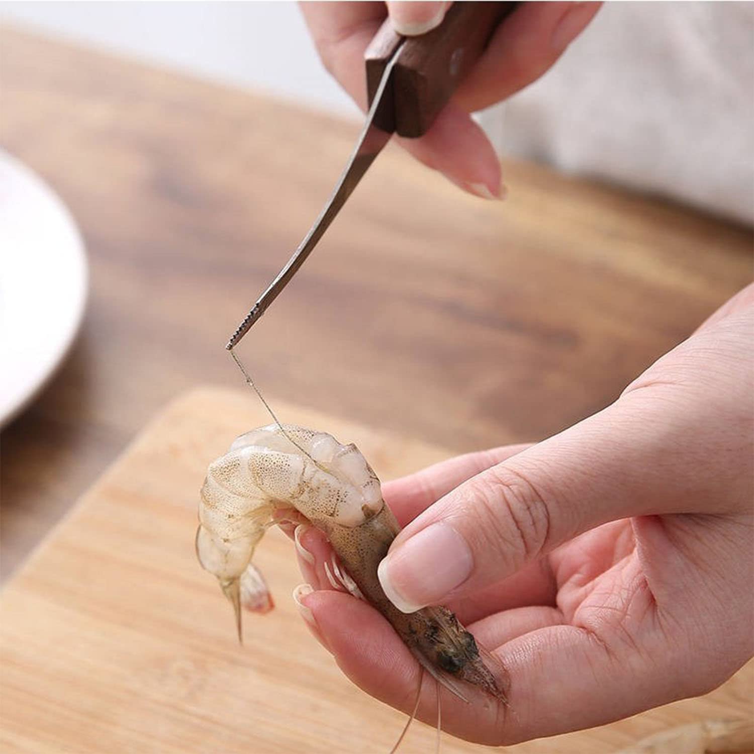 Shrimp Cleaner Knife - Peel Shrimp Fast! -7