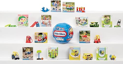 Miniatura 2 de Little Tikes Minis - 2 pequeños Tikes Minis en cada paquete, miniverso de MGA, embalaje ciego se dobla como exhibición, nostalgia retro,