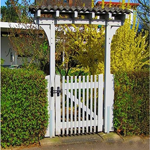 Xdhldulyk 2Pcs Gate Latch Gate Latch For Wooden Fence Barn Door Lock Screen Door Latch Suitable For Wooden Fences Cabinets Bathrooms Toilets Windows Black Matte #TOP4