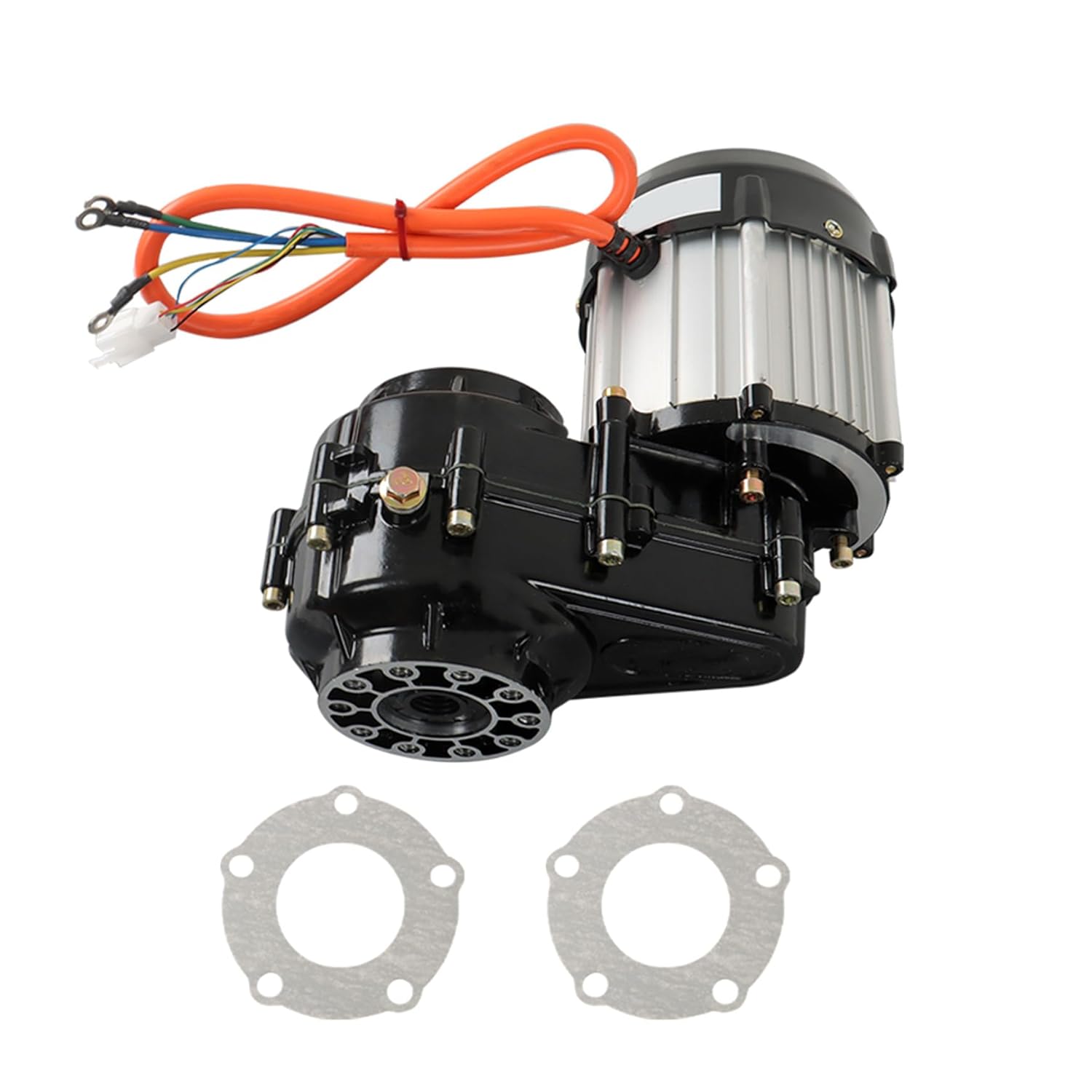 48V 1000W Brushless Differential Motor 4800 RPM 18-35AH Rated Current Replacement for Go Kart, Tricycle, Electric Bike, ATV, and Scooter
