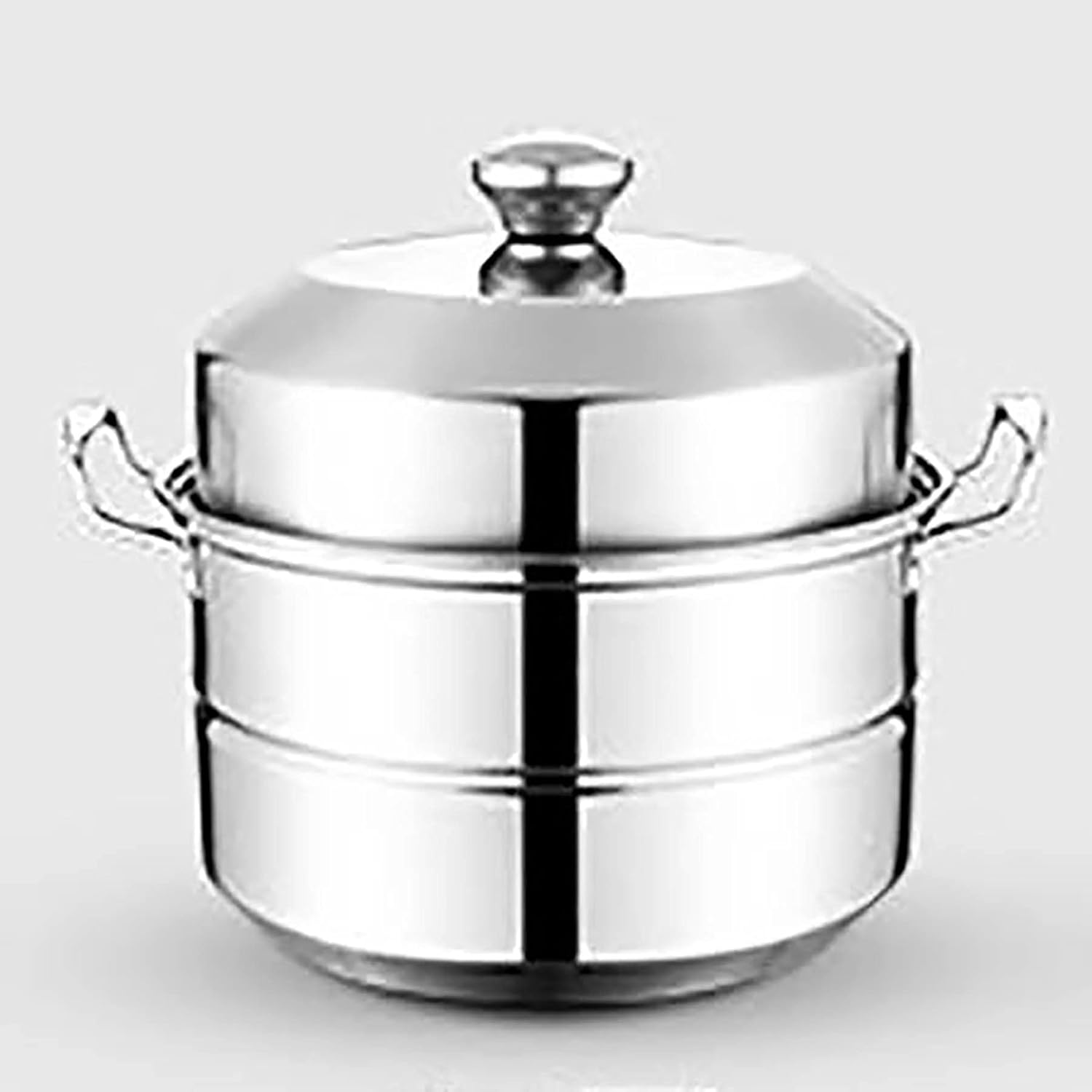 Steamer/stockpot stainless steel restaurant/commercial large gas stove with thickened large capacity multi-layer steamer (Size : 34cm) (40cm)