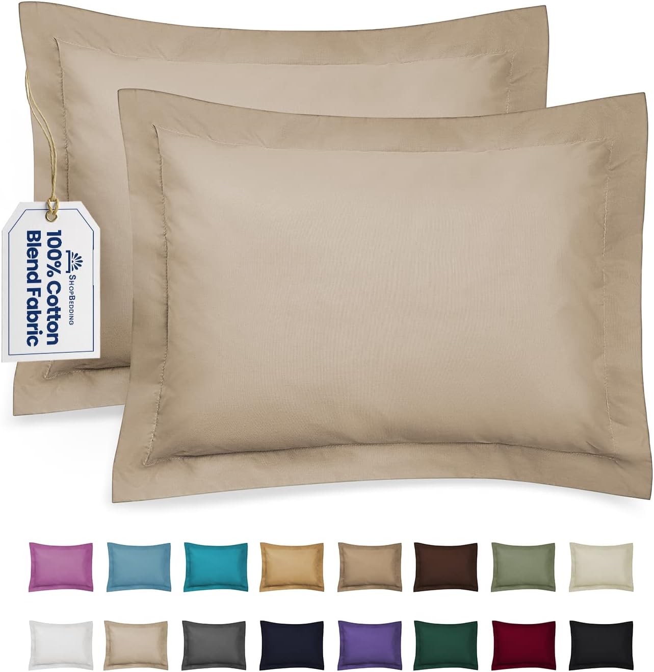 ShopBedding Stone Pillow Sham, King Size Pillow Sham