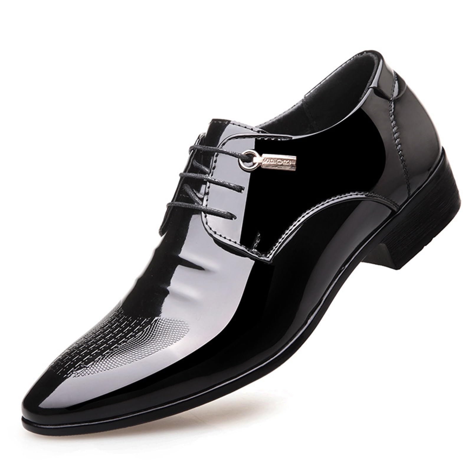 Scarpe Eleganti Oxfords Laces per Gli Uomini Derby di Nozze Scarpe da Affari Formali Brogues