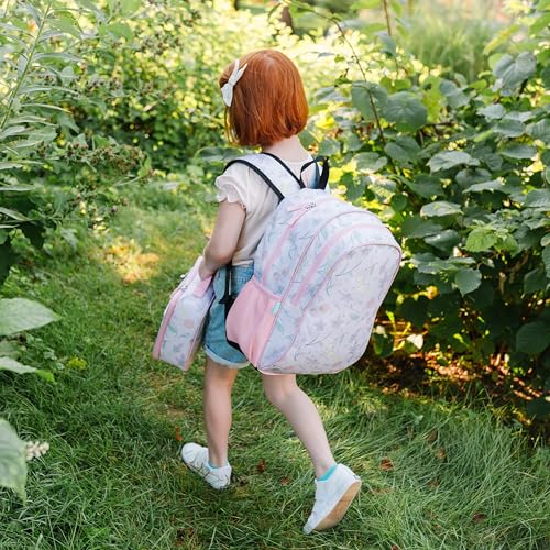 Image of Wildkin JumpOff Jo 15-inch Kids Backpack - Durable, Adjustable, Ideal for School - Fairy Blossom