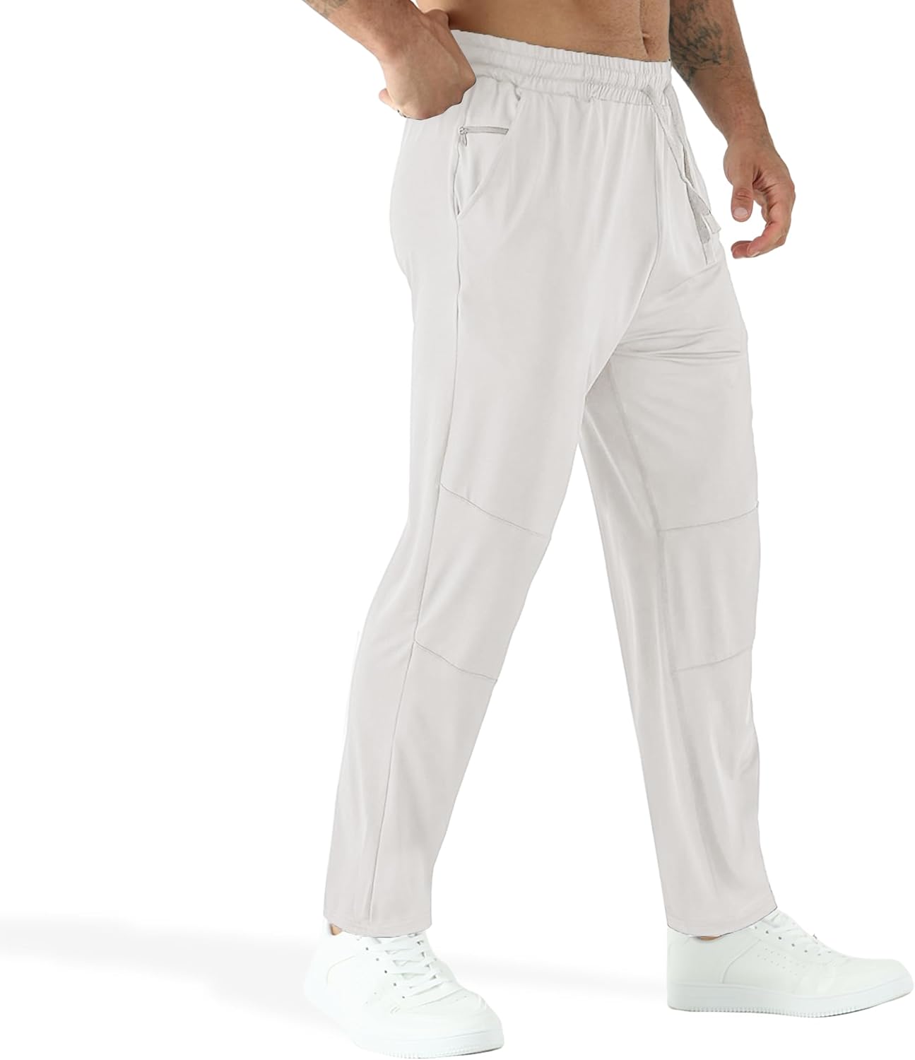 Men's Tapered Gym Jogger Pants Lightweight Casual Slim Fit Workout Sweatpants Athletic Joggers with Pockets