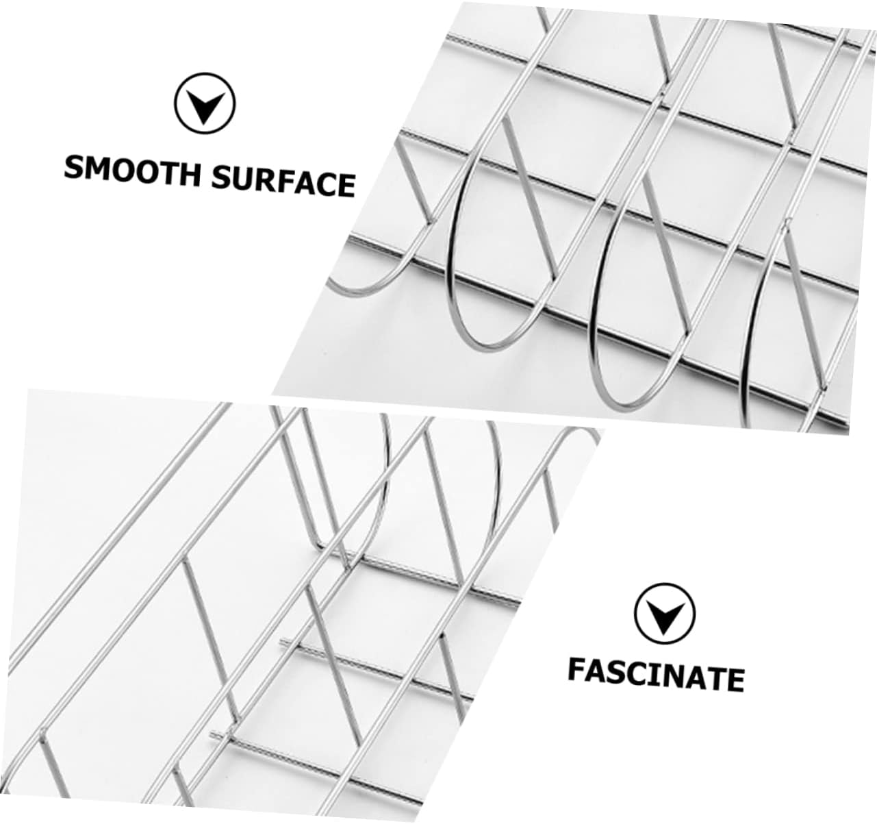 Bbq Accessories Heavy Duty Grill Rib Rack Sturdy Steak Rack for Barbecuing