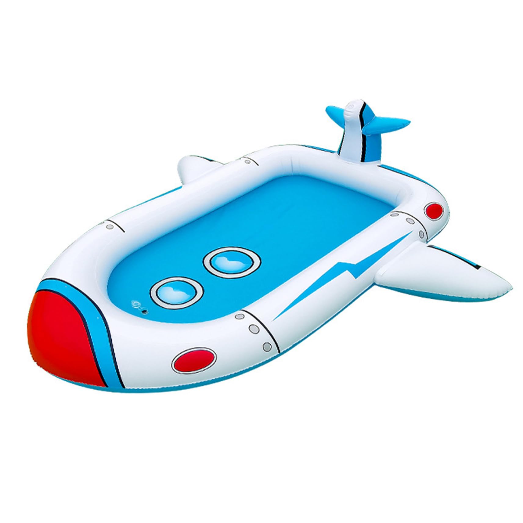 Splash Pad, Splash Pad Sprinkler Pool Outdoor Summer Water Play Toys Baby Wading Pool for Kids
