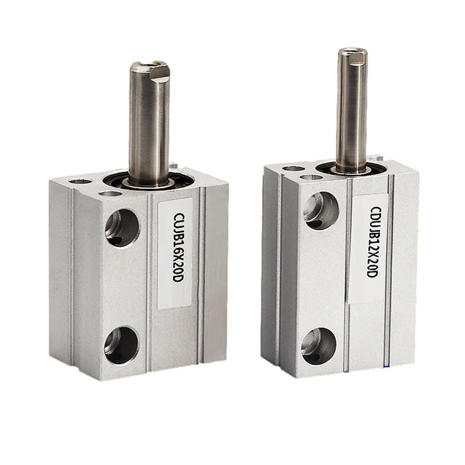 Vérin pneumatique carré CUJB6 course 20mm pour automatisme