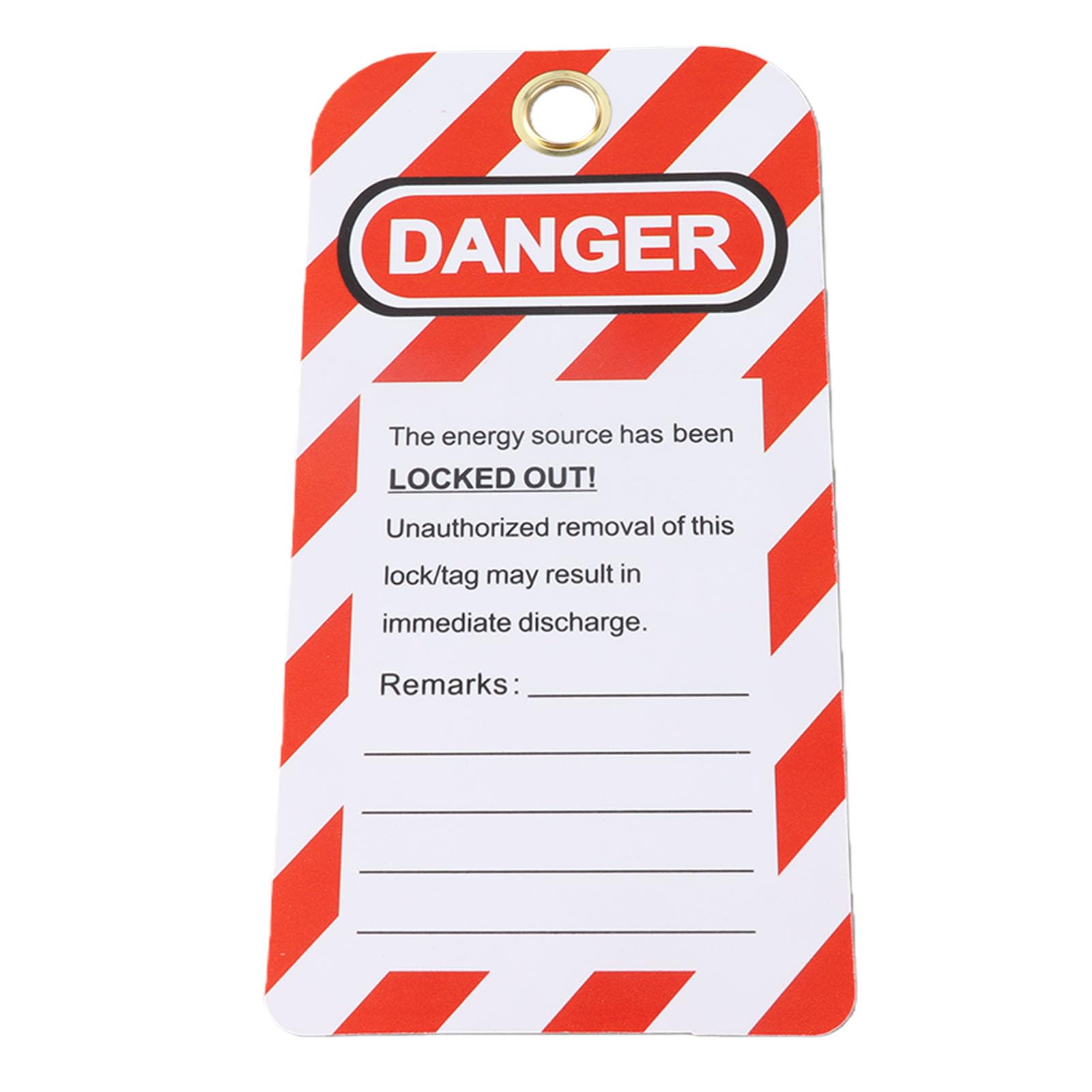 Brrnoo Zestawy Lock Out Tag Out elektryczne, Lockout Tagout Blokady Lockout Tagout z 30 szt. metalu i PCV dla chemii przemysłowej