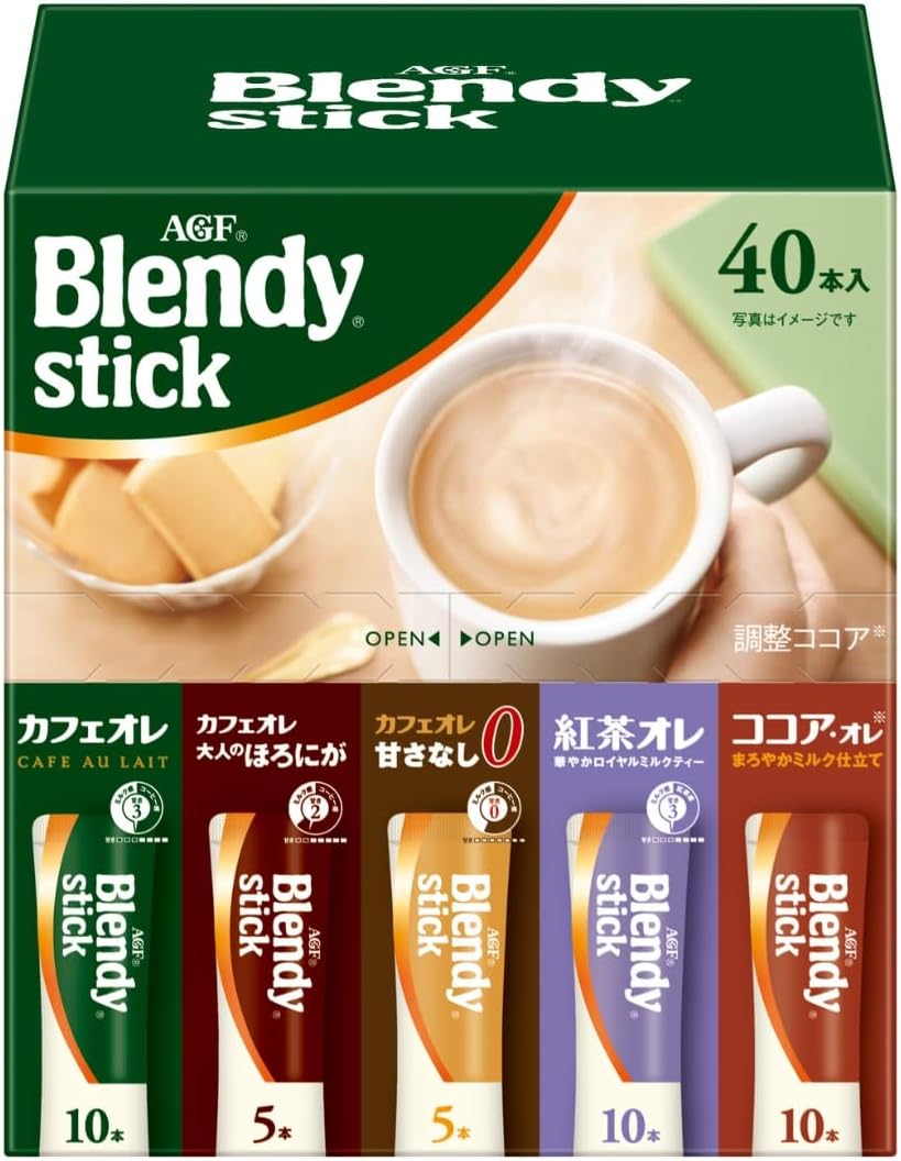 AGF ブレンディスティック アソート 40本 【 スティックコーヒー 】【 プチギフト 】【 詰め合わせ 】【 差し入れに 】