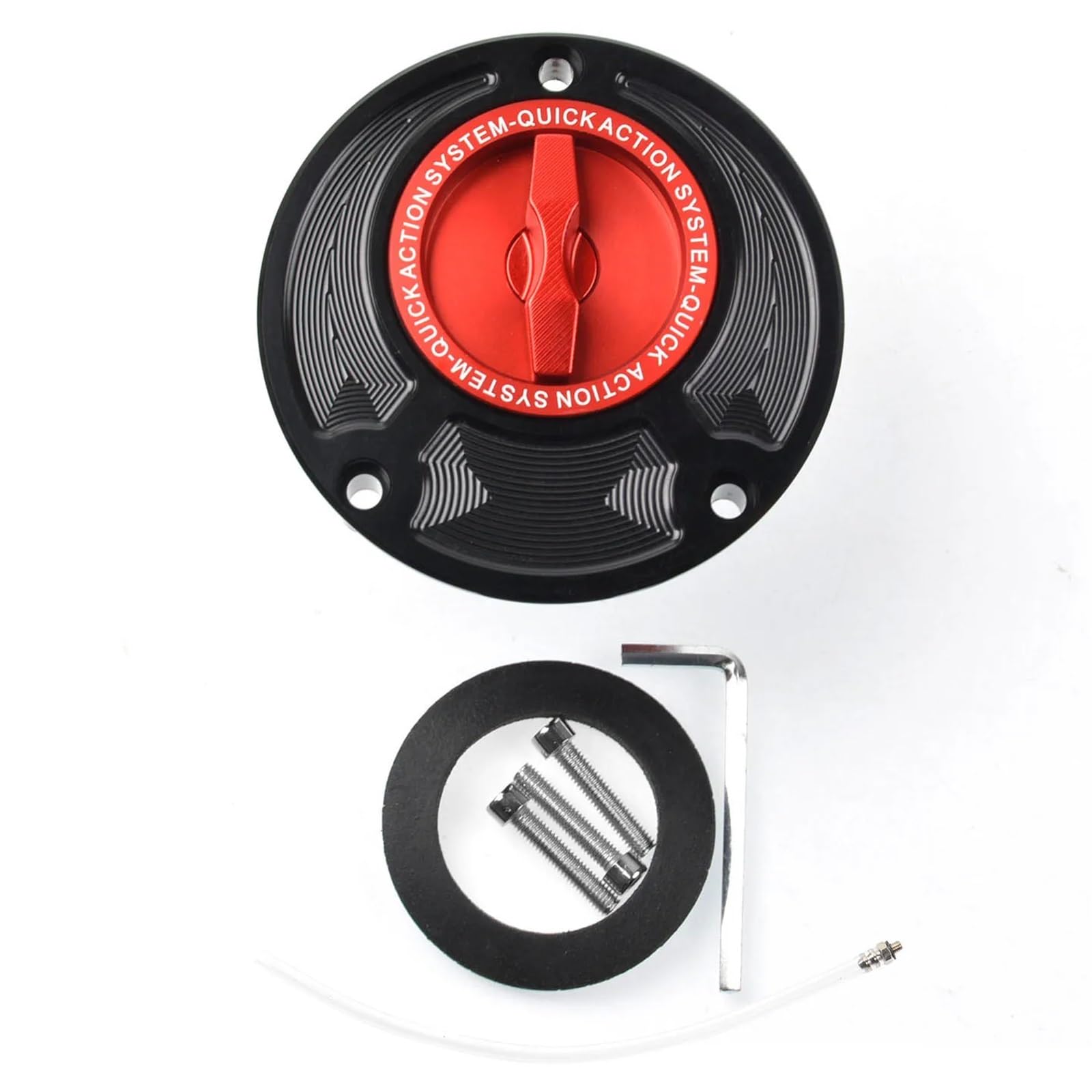 Pasuje do Yamaha R1 R6 FZ6 MT-01 MT-03 Mt07 MT-09 MT-10 MT-25 CNC aluminium Keyless pokrywa zbiornika paliwa
