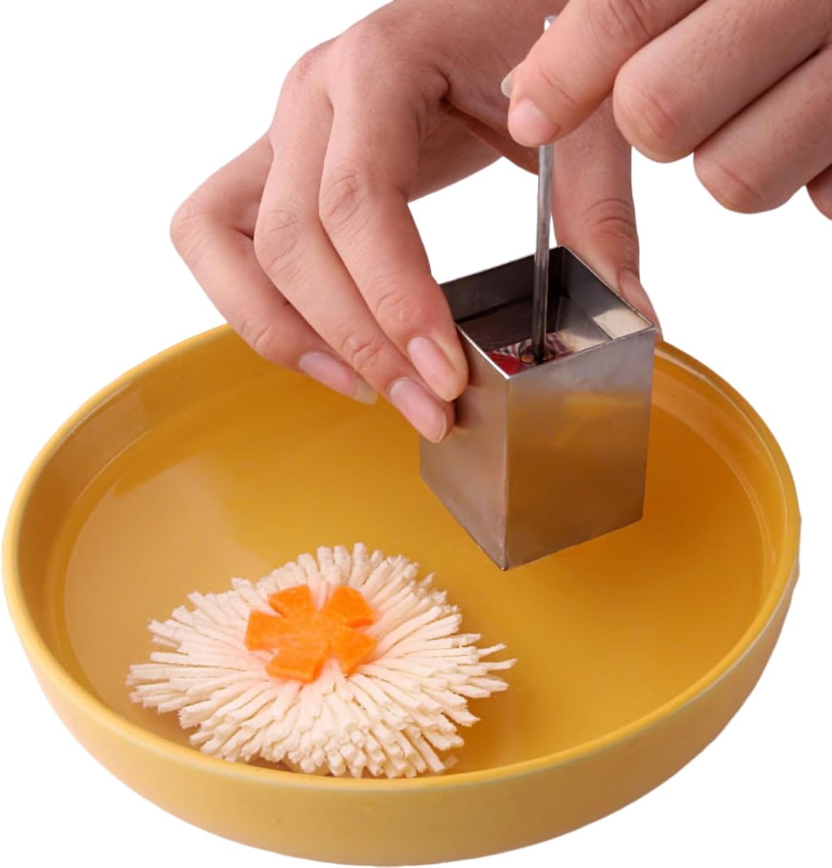 Wagashi Art Stamp Tool Special Tool Embossing Tool for Cooking Baking Pastry Bread Making Cake Decorating,1PC, As Show