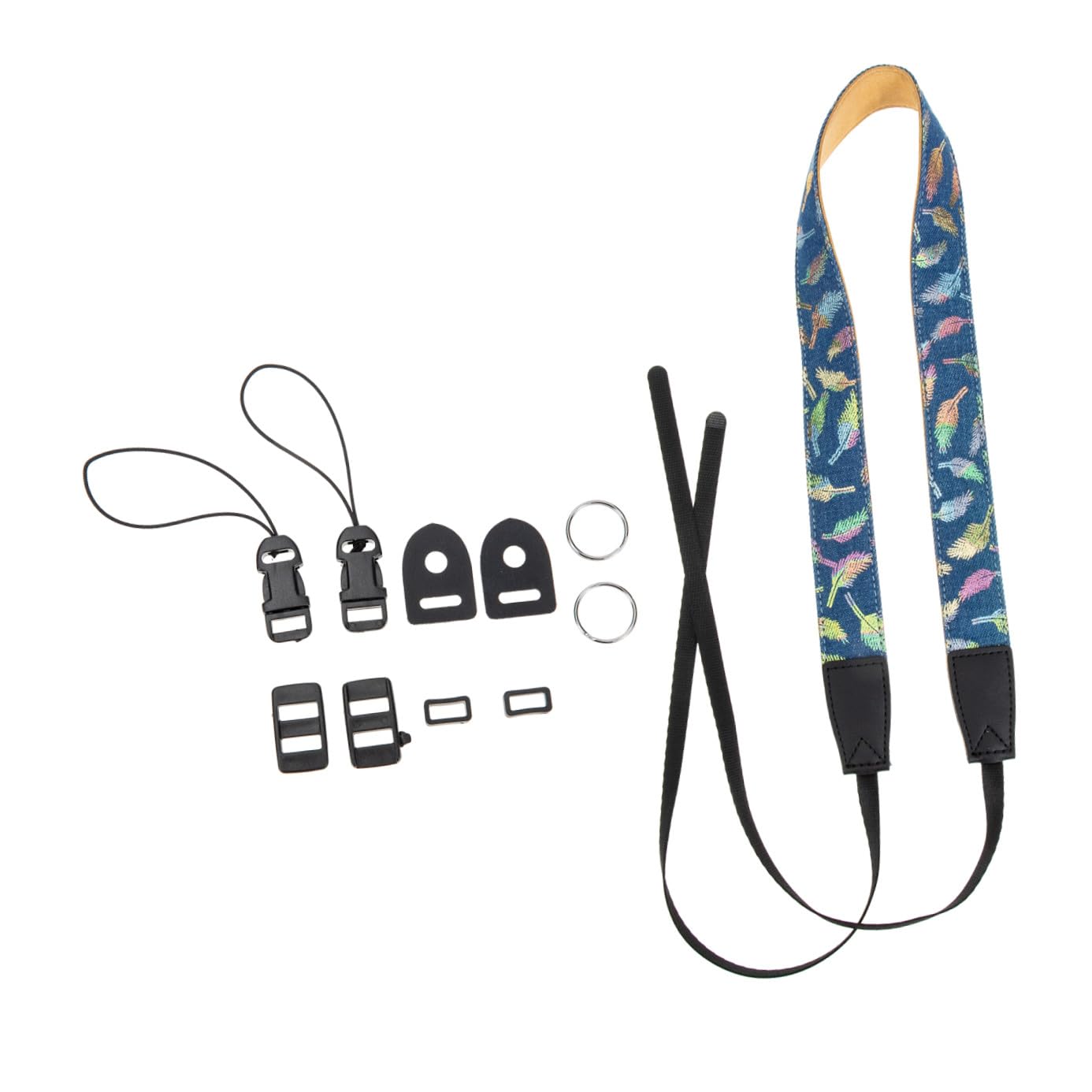 Operitacx 3 Piezas Correa de Hombro para Cámara Correa de Cuello para Fotografía Exterior Compatible con DSLR