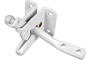 National Hardware Stanley White Gate Latch