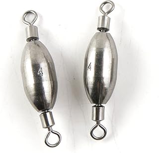 30 Pcs Fishing Swivel Sea Terminal Tackle Clip Connector Solid Coastlock Bulk Lots 09436 Rolling Copper Weight Cross Lock