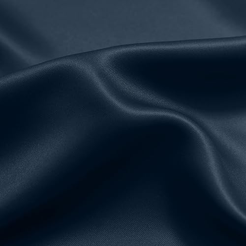 Miniatura 6 de SimpleHome Cortinas degradadas para oscurecer la habitación de la sala de estar, con bolsillo para barra, gradiente de color azul marino a blanco