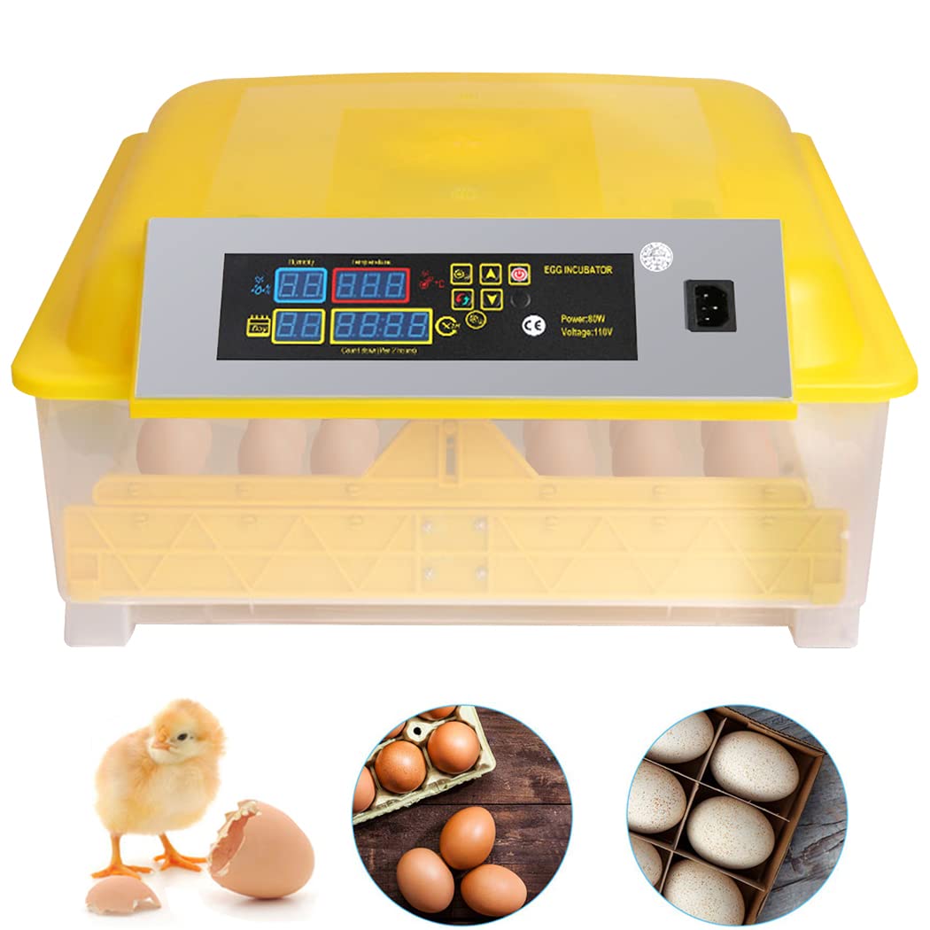 Aceshin Egg Incubator With Automatic Turning 48 Eggs Incubator With