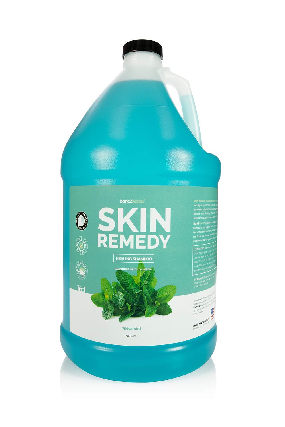 Buy Bark 2 Basics Skin Remedy Dog Shampoo, 1 Gallon Crafted with Red