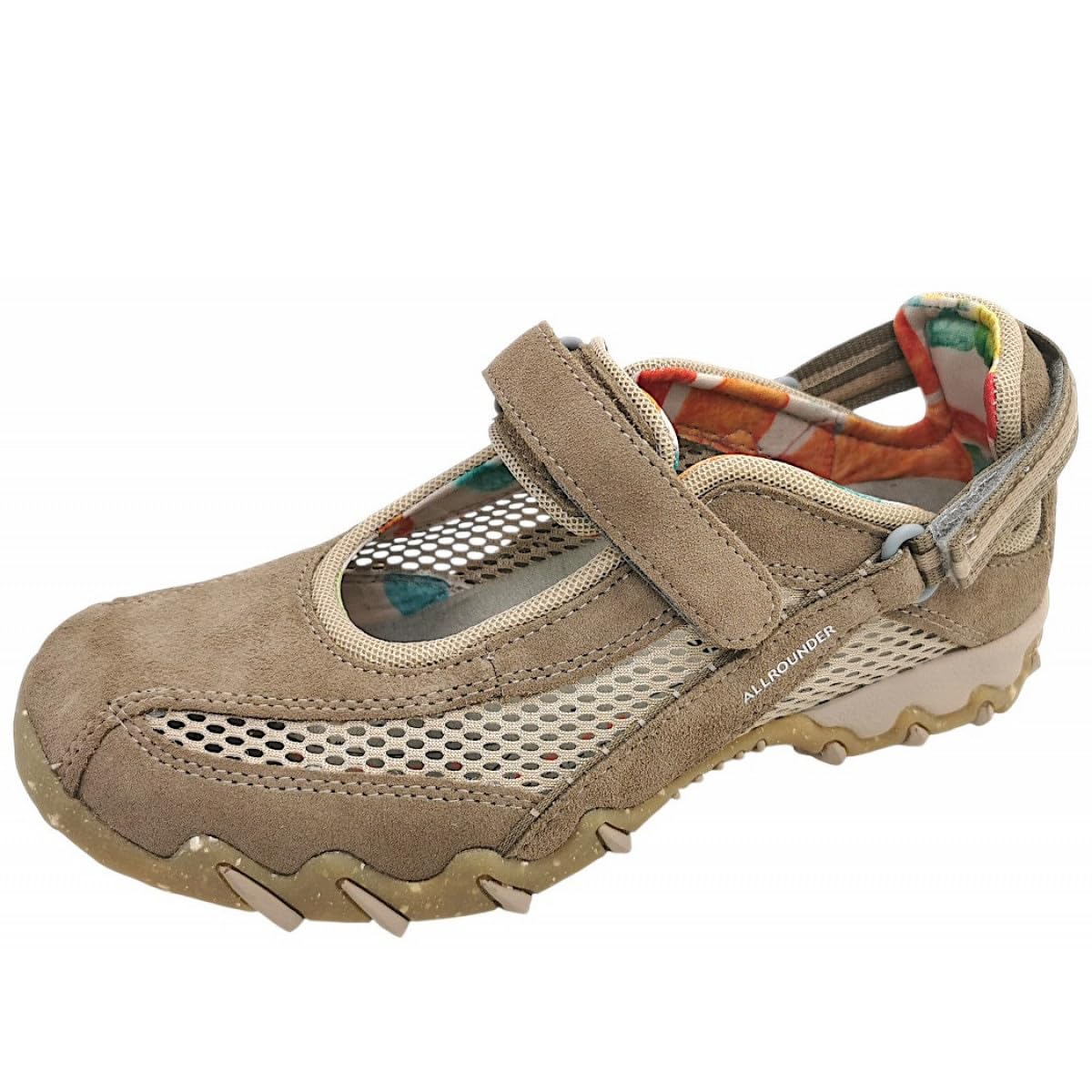 Allrounder by Mephisto NIRO Tabacco/agnello (marrone chiaro) - Scarpe da donna comode ballerina/slipper, marrone, pelle/tessuto (mesh)