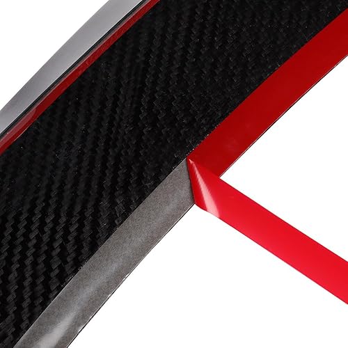 Miniatura 9 de SCITOO Alerón de fibra de carbono para ventana trasera para 2009-2013 para Infiniti G37 Coupé Alerón Trasero Negro Brillante