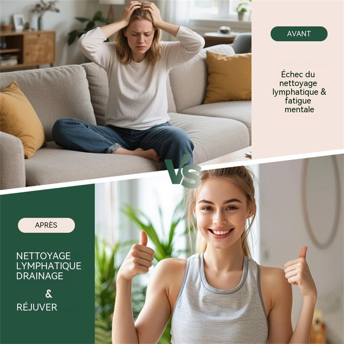Gouttes Drainantes Lymphatiques – Détox Naturelle, Réduction Gonflements & Rétention d’Eau, Circulation Améliorée – Formule 100% Plantes