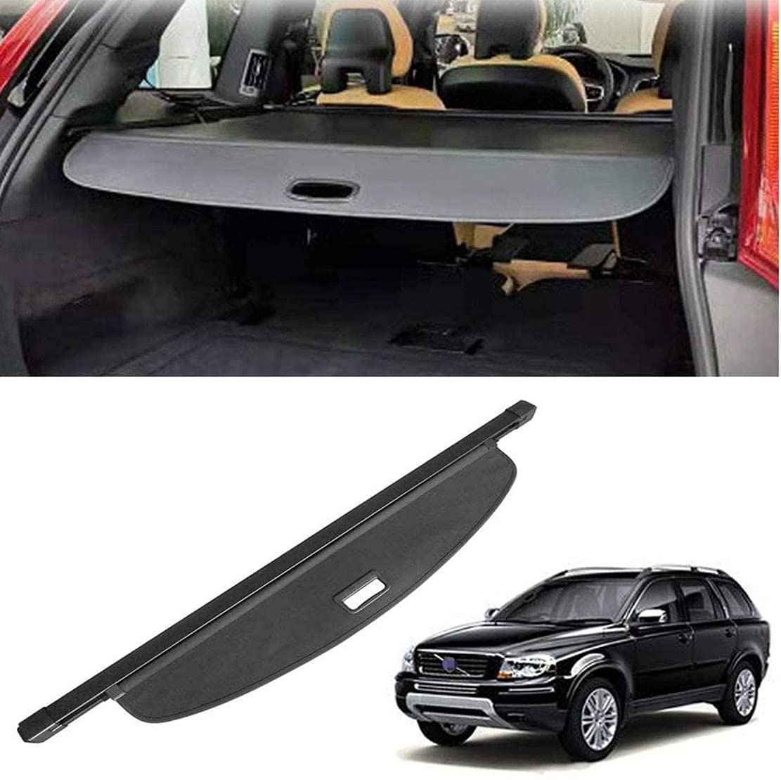 WEIQQI Pour Volvo XC90 MK1 2002-2012 2013 2014 Cache-Bagages