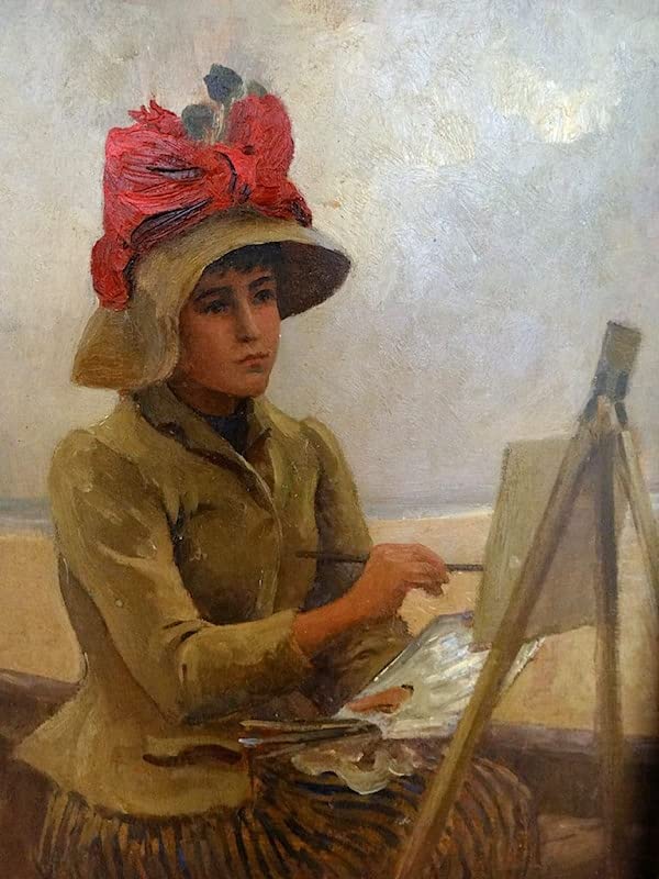 Portrait de Marie Duhem affiche toile pour créer un salon élégant et une ambiance de musée