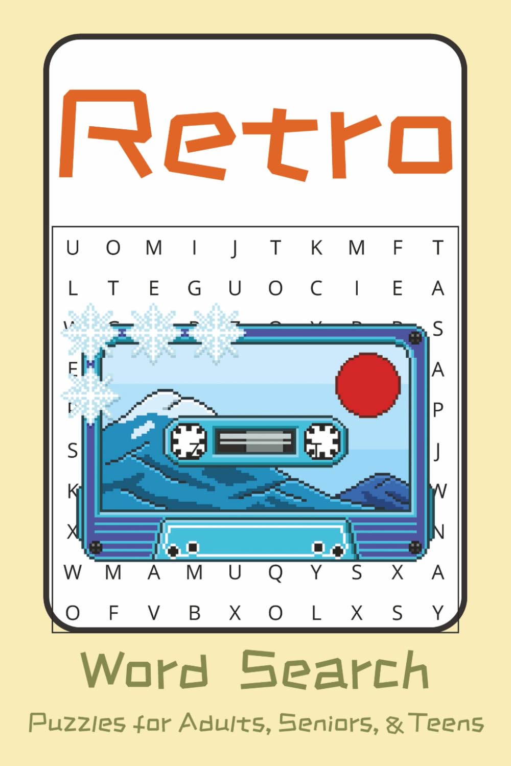 Retro Word Search: Word Searches with Easy to Read Print about Oldies, Vintage Life, and Nostalgia I 6x9 inches, 110 pages I 50+ Puzzles - Gifts for Relaxation, Fun and Leisure