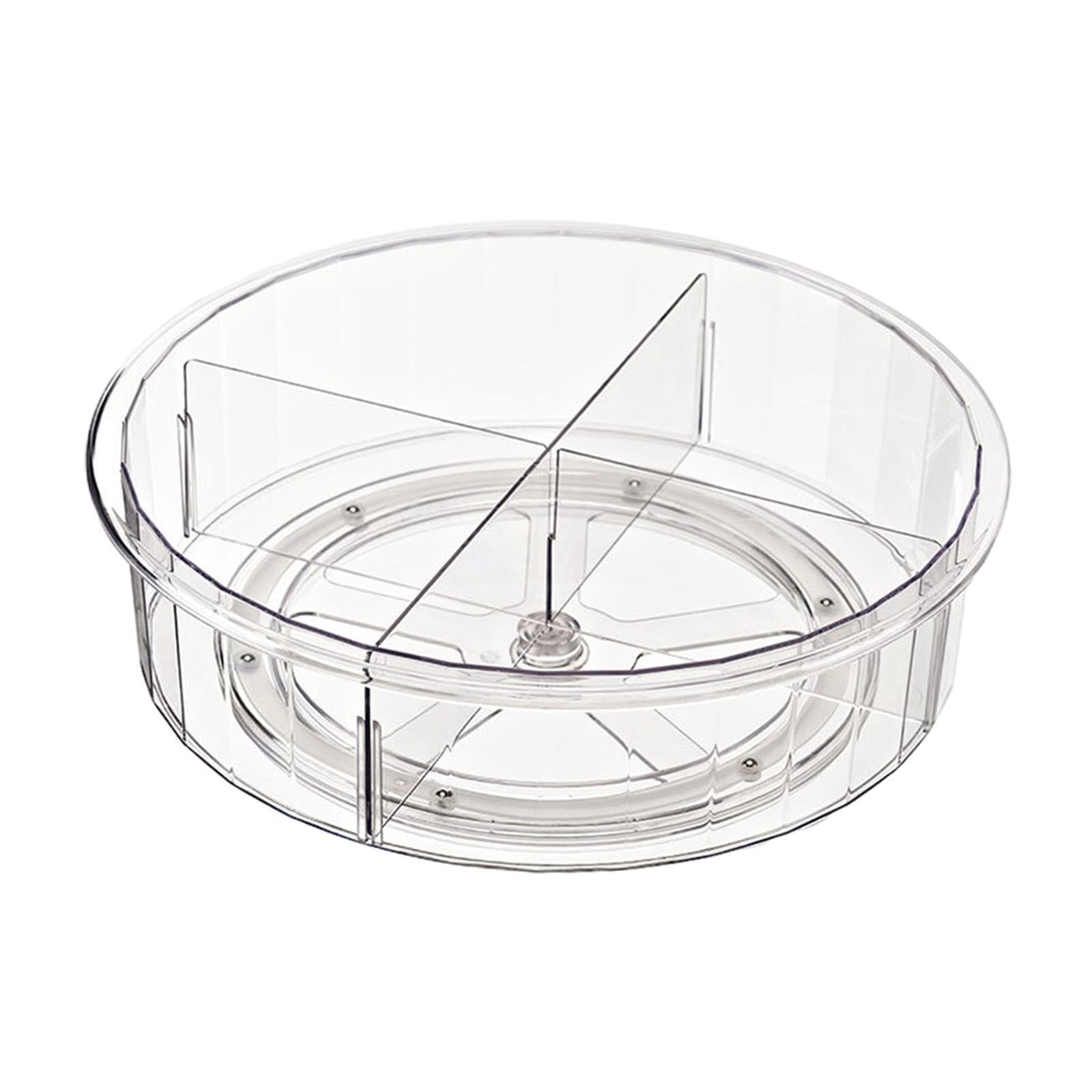 PUXZYAX Jewelry Holder Necklace Stand Rotating Turntable Organizer Easy To Tray Home Decoration Turntable Organizer Has At Bottom Can Rotate 360 Degrees For