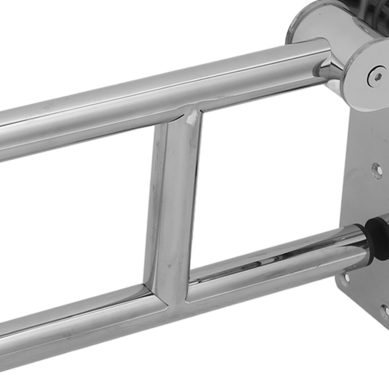 Fdit Barra de Apoyo para Baño Abatible para Discapacitados, Acero Inoxidable de 32 Mm, Diseño Plegable para Ancianos, Embarazadas, Hospitales, con Capacidad de 200 Kg