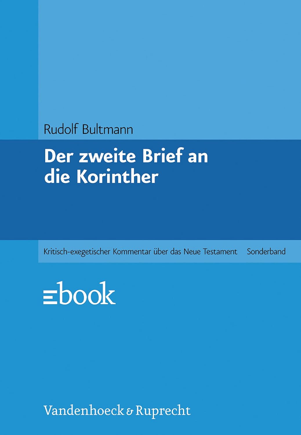 Der zweite Brief an die Korinther (German Edition)      [Print Replica] Kindle Edition