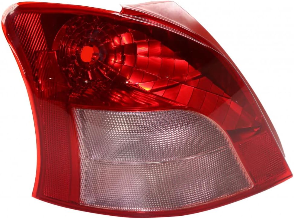 For Toyota Yaris Tail Light Assembly 2007 2008 Driver and Passenger Side Pair/Set | Hatchback | TO2800167 + TO2801167 | 8155152520 + 8156152460