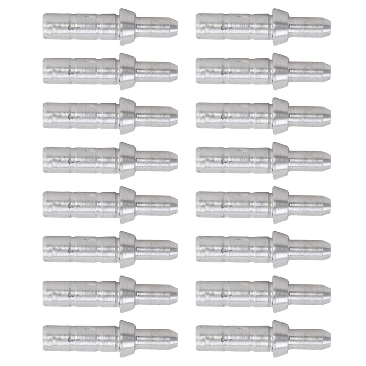 BIUDECO Aluminum Arrow Nock Accessories 4.2mm Inner Diameter Nock Tails Lightweight for Hunting