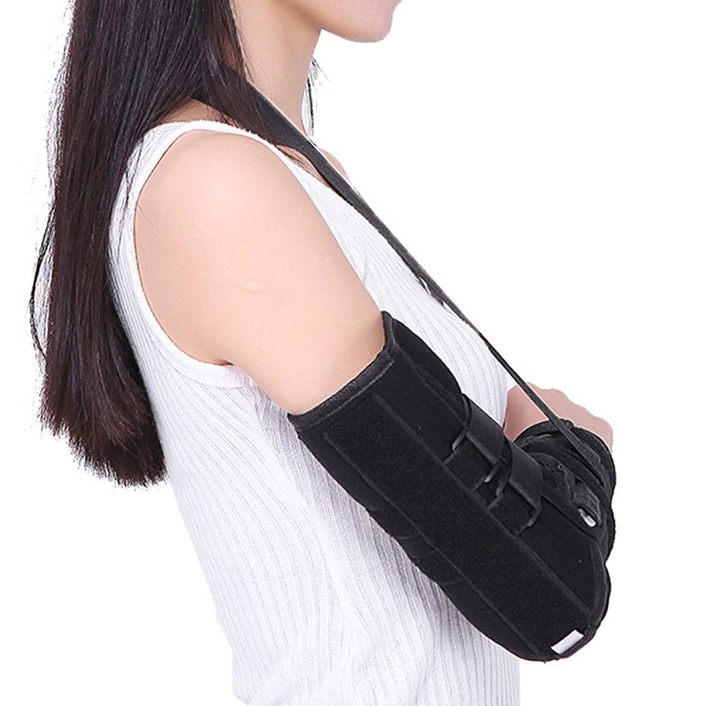 Cabestrillo para Brazo Ajustable Transpirable Hombro Brace Inmovilizador Médico Unisex Rotador Manguito Codo Soporte para dislocación Fractura Esguinces Roto Huesos fracturados Hombres Mujeres (Color