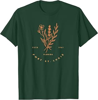 Port Saint Lucie Florida Meadow Print - Port St. Lucie FL T-Shirt