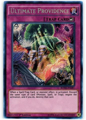 YU-GI-OH! - Ultimate Providence (BOSH-EN081) - Breakers of Shadow - 1ª Edición - Secret Rare
