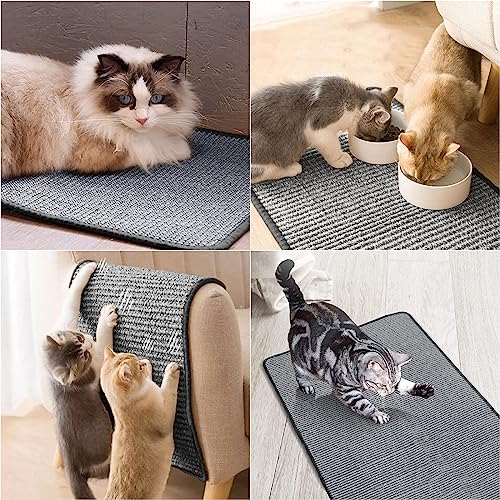 OUYANKA Tappeto Tiragraffi per Gatti 60×40cm